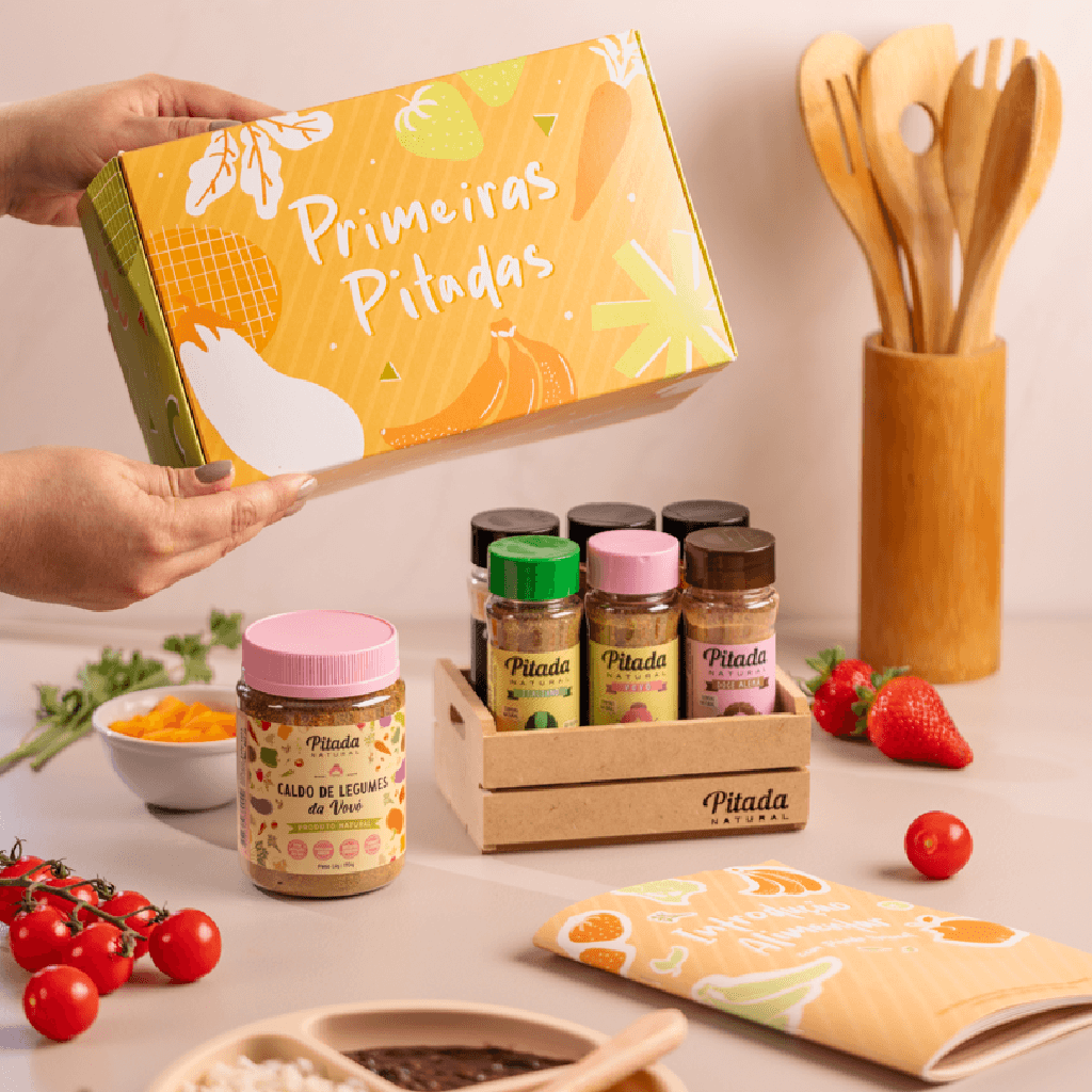 Kit de Introdução Alimentar Completo Pitada Natural